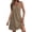 Khaki, variant on NXMZXB Womens Summer Dresses 2025 Loose Flowy A-Line Beach Sundress Casual V Neck Solid Color Sleeveless Tank Dress with Pockets Vacation Outfit Clothes Black XXL