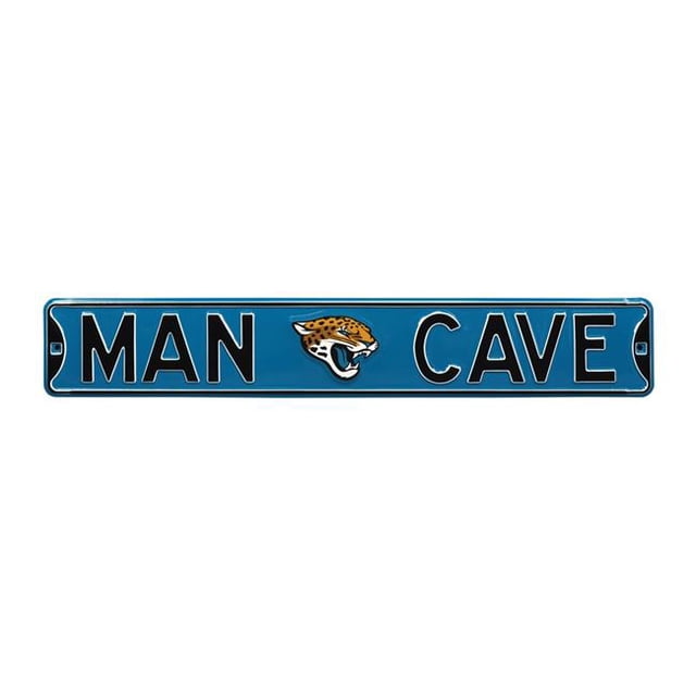 Authentic Street Signs 35307 Jacksonville Jaguars Homme Grotte Panneau de Rue