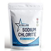 Sodium Chlorite, 80% Flakes, Tech Grade" ~~ 1 Kg ~~ Stellar Chemical Corp.