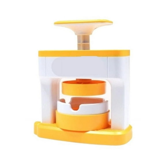 DIY Pin Badge Button Maker Mini Handheld Button Badge Press Machine with 30pcs Cute Stickers Button ,Beginner-Friendly