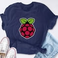 thumbnail image 6 of EcoLoom Raspberry Pi Logo Black Short Sleeve Unisex T Shirt Black-S, 6 of 6