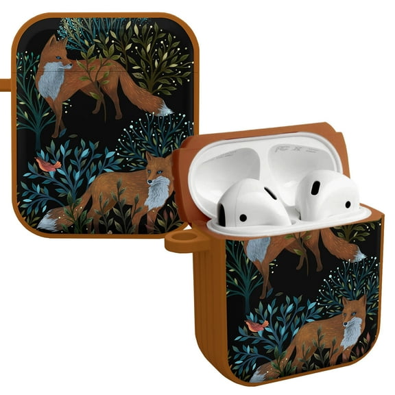 Episodic Drawing Enchanted Collection HDX Case Cover for Apple AirPods Gen 1 & 2 (Forest Foxes) by Affinity Bands