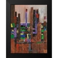 thumbnail image 2 of Fagalde, Jarman 19x24 Black Modern Framed Museum Art Print Titled - La Paz II, 2 of 5