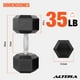 thumbnail image 4 of Kit Mancuernas Hexagonales Altera Kit2-35lbs Acero Forro De Neopreno, 4 of 6