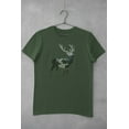 thumbnail image 5 of Old Glory Youth Deer Forest Nature Hiking Hunting Short Sleeve Graphic T Shirt, 5 of 6