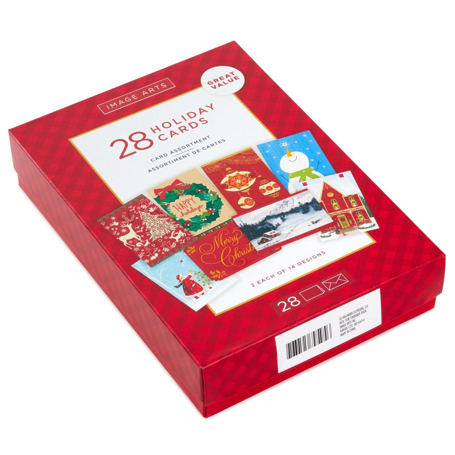 Boîte de cartes de Noël – Image Arts (Des vœux doux et merveilleux), 28 cartes