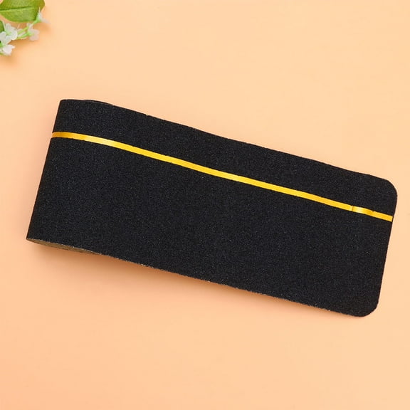 Raindrops Grip Strips for Steps Outdoor Anti Slip Tape Black for Ramps 1Pack