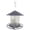 Black, variant on Pagoda Roof Hanging Bird Feeder Transparent Outdoor Seed Feeder With Perch Tray Weatherproof Hanging Food Holder For Garden Backyard Patio(Green-17Cm)