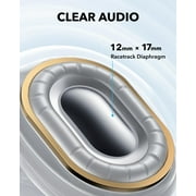 Soundcore C40i by Anker, Open-Ear Earbuds, Clip-On Headphones, Desert Bronze
