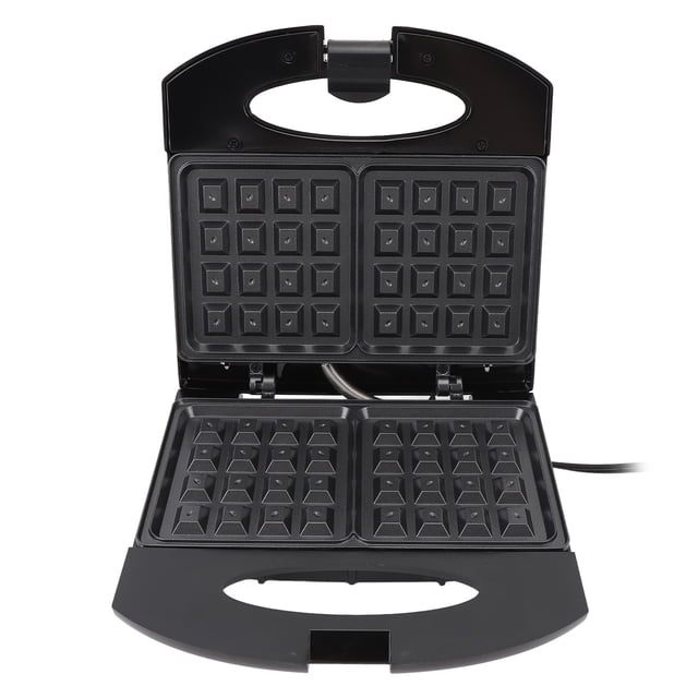 Fast Heating Waffle Machine,Waffle Maker Mini Waffle Maker Portable Electric Round Waffle Maker Grill Machine Electric Baker Makes Thick Fluffy Waffles Kitchen Essential for