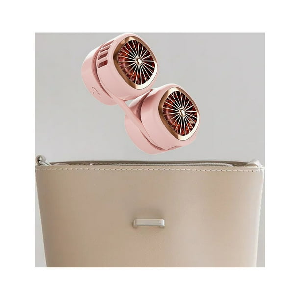 Ventiladores portátiles de cuello, ventiladores manos libres sin aspas, ventilador de 1800 mAh, ventiladores USB plegables sin aspas, ventilador de aroma
