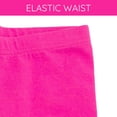 thumbnail image 6 of Monster Jam Toddler Girls' 2-Piece T-Shirt and Bike Shorts Set White Hot Pink, 6 of 6