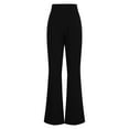 thumbnail image 4 of GILIGEGE Bootcut Dress Pants for Womens Business Casual Work Pants with Pockets High Waist Stretchy Trousers Pull On Office Slacks Black XXL, 4 of 5