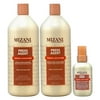 Mizani Press Agent Shampoo 33.8oz + Conditioner 33.8oz + Serum 3.38oz