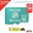 thumbnail image 2 of SanDisk Tarjeta tf/sd Flash card 64-512GB for Nintendo Switch Gao Jiahui unisex, 2 of 2