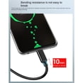thumbnail image 3 of USB3.2 10Gbps Tipo C Cable USB una A Tipo-C 3.2 Transferencia de Datos USB C SSD Disco Duro Cable PD 60W 3A Carga RáPida 3.0,1M, 3 of 5