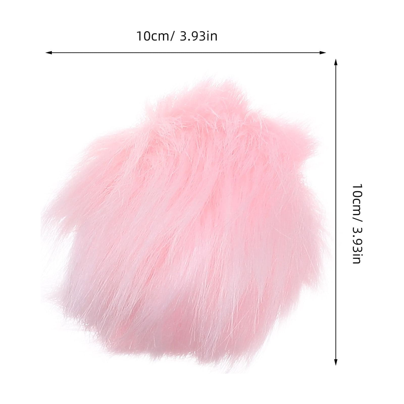 OUNONA 16Pcs Detachable Multicolor Pom Pom Balls for Winter Hat Embellishments and Craft Accessories