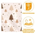 thumbnail image 2 of Cute Beige Christmas Tree Pattern Garden Flag Double Sided House Flag for Outdoor Home, Personalized All Year Round Yard Decor 12 x 18 Inch, 2 of 6