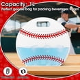 thumbnail image 4 of Baseball Snack Bags 12 Pcs with Handles, Reusable Sealed Treat Bags, Stand-up Goodie Bags for Sports Team Game Day Party Favor Birthday Gifts Supplies, 4 of 7