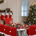 thumbnail image 5 of Hometravel Christmas Table Runner and Chair Covers, Non-Woven Holiday Dining Set, Complete Table Decor Collection for Christmas Parties, Festive Meals, 5 of 8