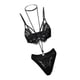 thumbnail image 4 of para mujer s Top & Bragas Lencería METRO Zulema Bragas de sujetador de encaje de mujer, 4 of 8