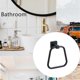 thumbnail image 5 of Silver Towel Ring for Bathroom, Kitchen Bath Towel Holder Hangers Wall Mount Heavy Duty Stainless Steel, 5 of 5