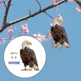 thumbnail image 4 of Decoración de búho falso Scarer de pájaro de búho falso de búho señuelo Búho para mantener a los pájaros alejados Estilo E, 4 of 7