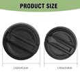 thumbnail image 4 of Anxingo 3Pcs Keyhole Covers Replacement for Jeep Wrangler (JL) 2018-2024, Gladiator (JT) 2018-2024, 4 of 7
