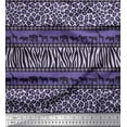 thumbnail image 1 of Soimoi Cotton Poplin Fabric Animal Skin & Animals Group Fabric Prints by Yard 56 Inch Wide, 1 of 1
