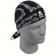 Zan Headgear Flydanna Headwrap Black Paisley