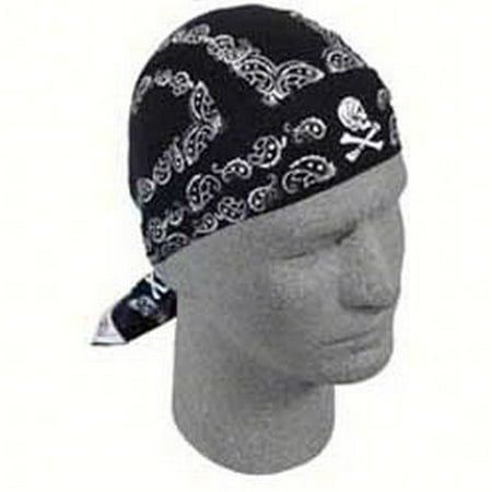 Zan Headgear Flydanna Headwrap Black Paisley