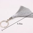 thumbnail image 2 of Tassel Keychain Simple Fashion Bohemian Tassel Handbag Charm Hanging Car Charm, 2 of 10