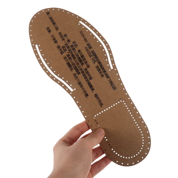 BESTYASH Kraft Paper Pattern Templates Set for Sandals and Slippers Crafting and Design