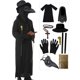 thumbnail image 1 of Disfraz de Halloween HAOSUN Plague Doctor para hombre (talla L), 1 of 7