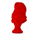 thumbnail image 4 of PALIFEUR Christmas Decorations Santa Bust Figurines, White Santa Bust Table Decor, Santa Statue Resin Craft for Tabletop Centerpieces Home Decor (Can be painted and colored), 4 of 9