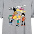 thumbnail image 3 of Hey Arnold! - Group Shot - Women's Oversized T-Shirt, 3 of 5