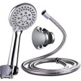 5Speed Adjustment Mode Handheld Shower Head Pressurized Hand Spray Set