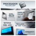 thumbnail image 2 of Laptop HP 15-fd0183wm Intel Core i7 1355U 16GB DDR4 1TB SSD Pantalla 15.6" IPS FHD Windows 11 Teclado Ingles, 2 of 6