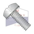 thumbnail image 2 of 6-32 x 7/16" SEMS Screws | External Tooth Washers | Phillips | Pan Head | 18-8 Stainless Steel (Quantity: 5000), 2 of 3