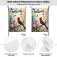 thumbnail image 4 of Spring Garden Flag 12X18 Inch Double Sided Cardinal Red Bird Butterfly Flowers Flower Yard Outdoor Flag House Holiday Outside Decoration, 4 of 7