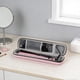 thumbnail image 4 of Estuche rígido de viaje de EVA para plancha de pelo, bolsa de transporte para guardar planchas de pelo, estuche de viaje para accesorios esenciales de Rosa, 4 of 7