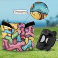 thumbnail image 6 of Haosy Colorful Bones Golf Mallet Putter Cover Strong Magnetic Leather Golf Club Headcover Closure, 6 of 7