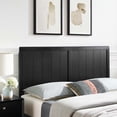 thumbnail image 5 of Modway Robbie Twin Modern Rubberwood and MDF Headboard in Black, 5 of 9