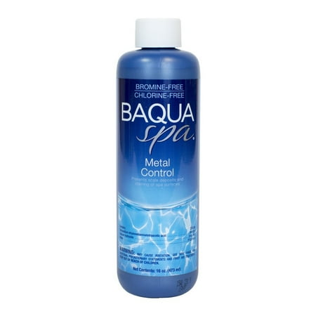 Spa Side Control Compact - Metal Control (1 pt), Deactivates metals in spa water By Baqua Spa from USA