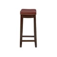 thumbnail image 4 of Linon Claridge 3Pc Counter Set Brown Red, 4 of 14