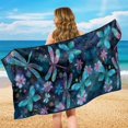 thumbnail image 6 of XYZCANDO Car Seat Cover Non-Slip Car Seat Towel Cover for Running Beach, Towel Car Seat Cover Sweatproof, Dragonfly Night Glow, 6 of 11