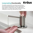 thumbnail image 2 of Kraus KSD-43SFS Kitchen Soap and Lotion Dispenser, Spot Free Stainless Steel, 2 of 6