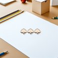 thumbnail image 1 of LOLIPPYY 6pcs Wooden Embroidery Craft Frame Display Frame Circle For Women Chocolate, 1 of 8