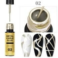 thumbnail image 1 of Pegamento metálico para uñas de alta densidad, para pintar bordes con ganchos, fototerapia, 5 ml, 1 of 3
