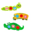 thumbnail image 1 of Animal De Dibujos Animados Spinning Top Toy Creative Spinning Gyro Toys Stress Reliever Juguete Educativo Para Niños Eigraketly FN007473-02, 1 of 6